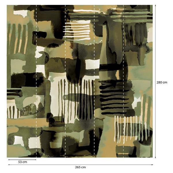 PARATO PANORAMAG-LE-BOOK/PVC/TNT DESIGN 2,65X2,80MT (3TELI)