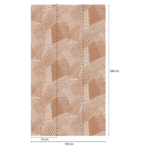 PARATO PANORAMAG-LE-BOOK/PVC/TNT DESIGN 1,59X2,80MT (3TELI)
