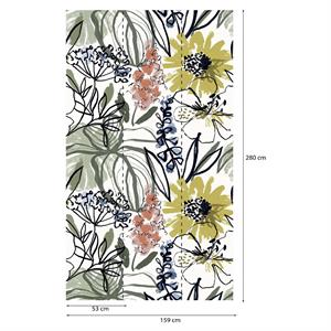 PARATO PANORAMAG-LE-BOOK/PVC/TNT FLOWERS 1,59X2,80MT (3TELI)