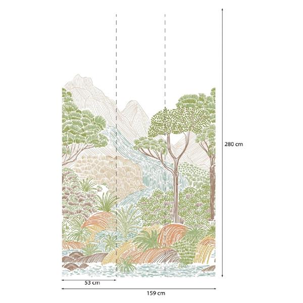PARATO PANORAMAG-LE-BOOK/PVC/TNT OASI 1,59X2,80MT (3TELI)
