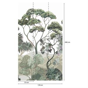 PARATO PANORAMAG-LE-BOOK/PVC/TNT FOLIAGE 1,59X2,80MT (3TELI)