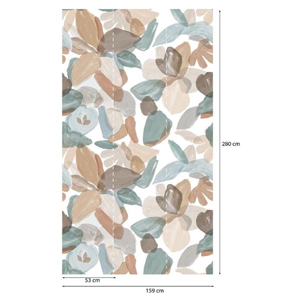PARATO PANORAMAG-LE-BOOK/PVC/TNT FLOWERS 1,59X2,80MT (3TELI)