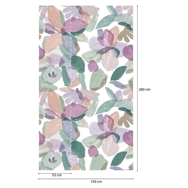 PARATO PANORAMAG-LE-BOOK/PVC/TNT FLOWERS 1,59X2,80MT (3TELI)