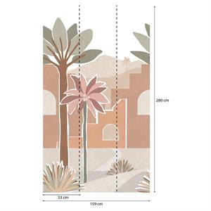 PARATO PANORAMAG-LE-BOOK/PVC/TNT FOLIAGE 1,59X2,80MT (3TELI)
