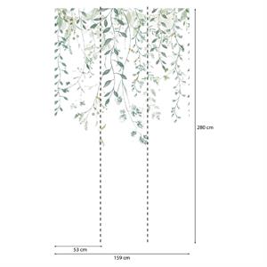 PARATO PANORAMAG-LE-BOOK/PVC/TNT FOLIAGE 1,59X2,80MT (3TELI)
