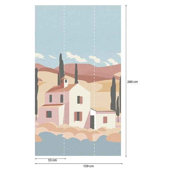 PARATO PANORAMAG-LE-BOOK/PVC/TNT HOME 1,59X2,80MT (3TELI)
