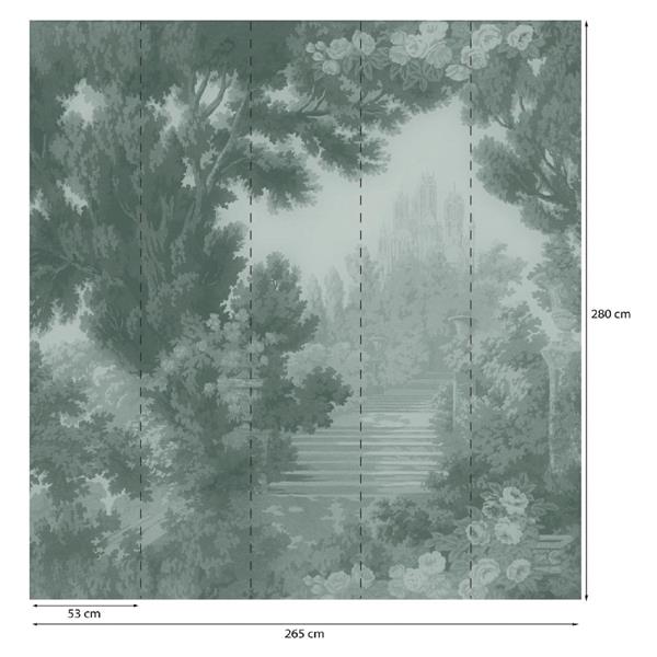 PARATO PANORAMAG-LE-BOOK/PVC/TNT AURA 2,65X2,80MT (5TELI)