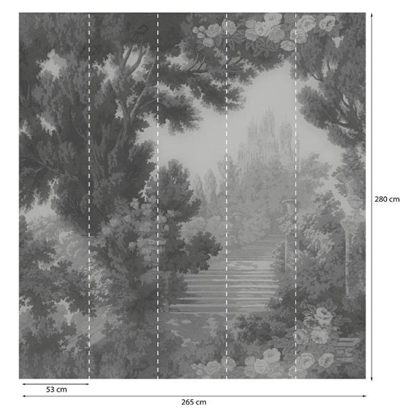 PARATO PANORAMAG-LE-BOOK/PVC/TNT AURA 2,65X2,80MT (5TELI)