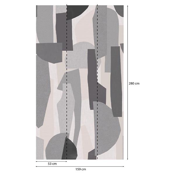 PARATO PANORAMAG-LE-BOOK/PVC/TNT DESIGN 1,59X2,80MT (3TELI)