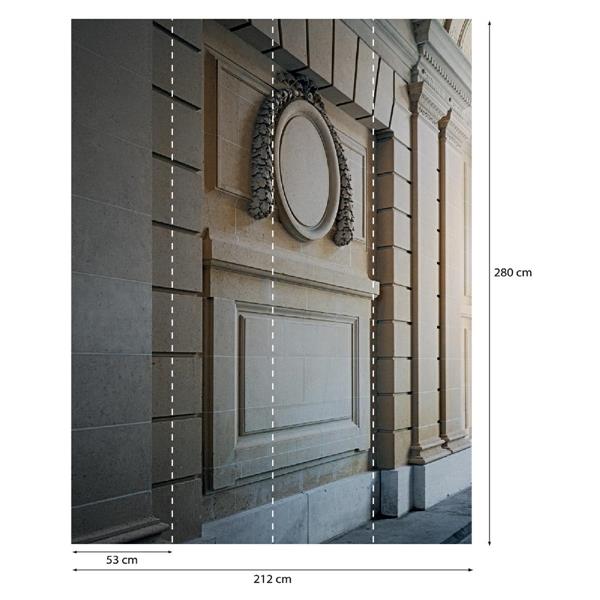 PARATO PANORAMAG-LE-BOOK/PVC/TNT FACADE.2,12X2,80MT (4TELI)
