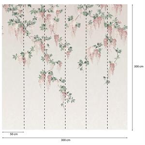 PARATO PANORAMAG-LE-BOOK/TNT FLOWER 3,00X3,00MT (6TELI)
