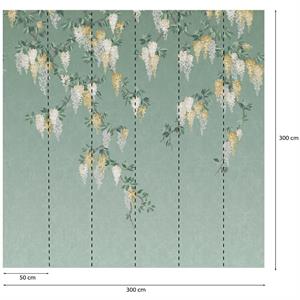 PARATO PANORAMAG-LE-BOOK/TNT FLOWER 3,00X3,00MT (6TELI)