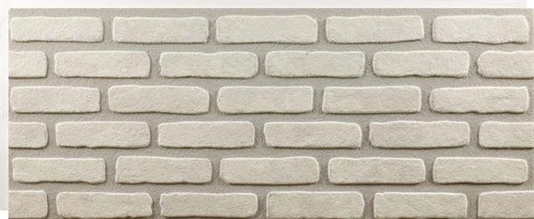 PANNELLO IN EPS INCASTRO WHITE BRICK 120X50X3,5 CM CF.11 PZ
