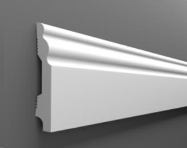 BATTISCOPA IN POLISTRUTTURATO 240X10X1,3CM CF.22 PZ