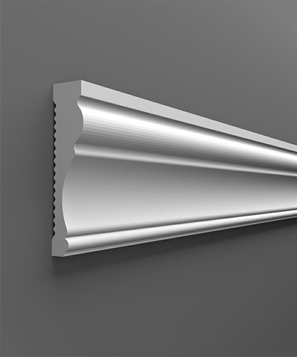CORNICE IN POLISTRUTTRATO 240X7X1,6 CM CF.35 PZ