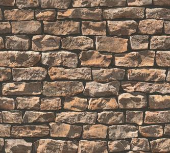 ELEMENTS PARATO TNT EFFETTO PIETRA BEIGE NERO 10X0,53 mt