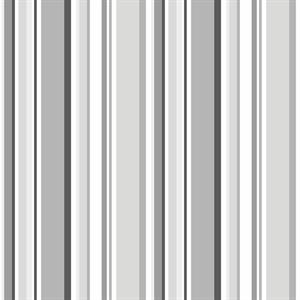SIMPLY STRIPES 3 PARATO RIGHE GRIGIO E BIANCO 10x0,53 mt