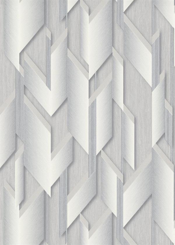 FASHION PARATO TNT      GEOMETRICO SILVER 10X0,53 MT