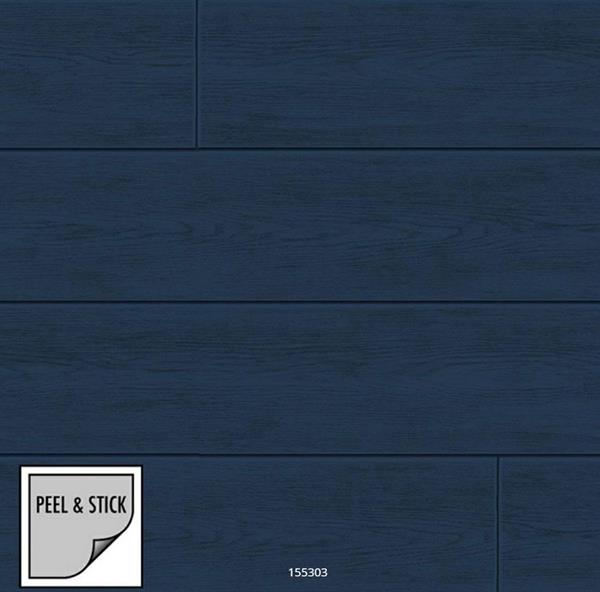 PEEL&STICK PARATO ADESIVO AX10902 VINTAGE WOOD BLUE 5,48X0,52 mt