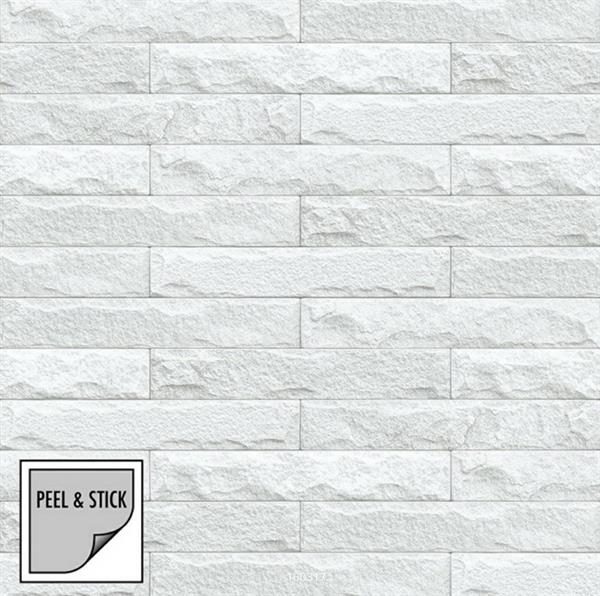 PEEL&STICK PARATO ADESIVO NW34400 STONE BRICKS IMI.5,48X0,52 mt