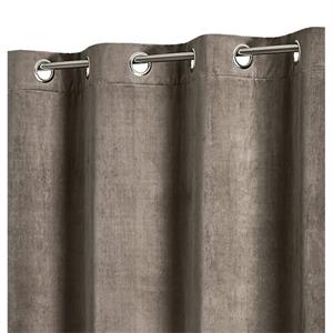 MELODY TENDA VELOURS TAUPE 100% POLYESTER MIS. 135x260 cm