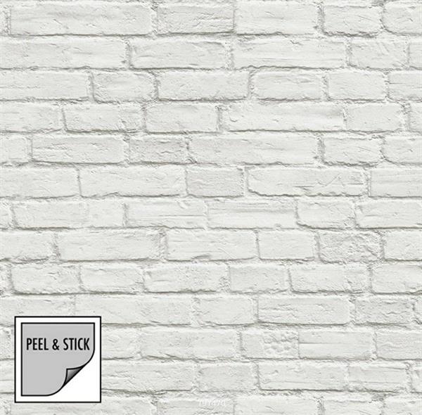PEEL&STICK PARATO ADESIVO AX10800 WHITE BRICK 5,48X0,52 mt