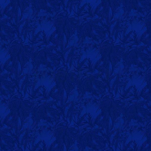 MISSIVA PARATO SU TNT FOGLIE BLU    10x0,53 mt