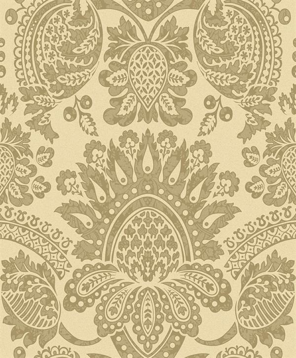 GLORIA PARATO TNT DAMASCO ROSA E ORO 10x0,53mt