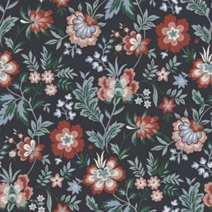 LYCKEBO PARATO SU TNT FIORI VERDE ROSSO 10x0,53 mt