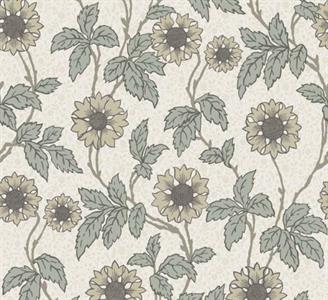 LYCKEBO PARATO SU TNT FIORI GRIGIO 10x0,53 mt