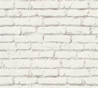 ELEMENTS PARATO TNT MATTONE GRIGIO CHIARO BIANCO 10x0,53 mt